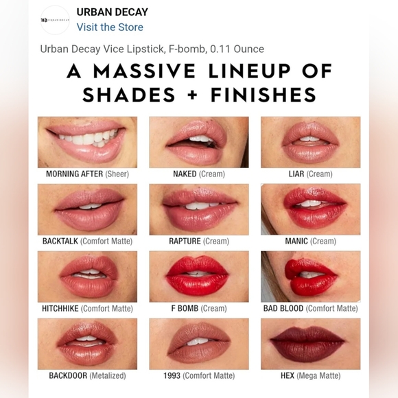 Urban Decay Shiny Purple Lipstick Case with Gold Trim (F BOMB) - Picture 7 of 8